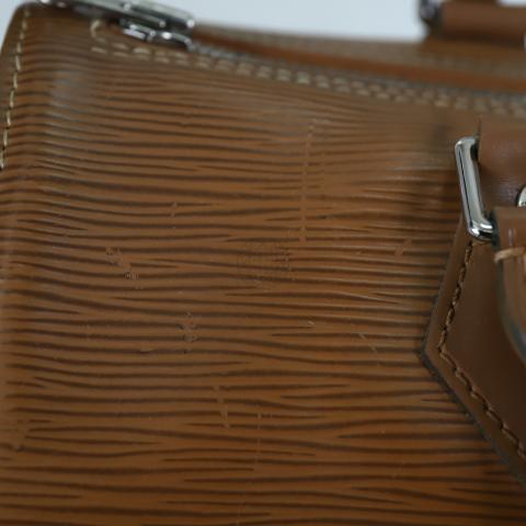 Louis Vuitton Vintage Epi Speedy 30 Brown with Lock, Key & Base  Shaper-GVC