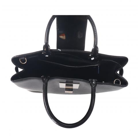Louis Vuitton Black Electric Epi Leather Mirabeau GM Bag - Yoogi's Closet