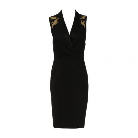 Sell Altuzarra x Target Crane Embroidered Dress - Black/Gold |  HuntStreet.com