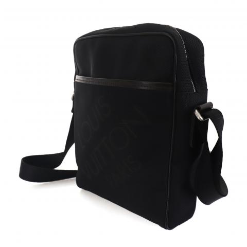 Louis Vuitton Damier Geant Terre Messenger Bag - Black Messenger Bags, Bags  - LOU762446