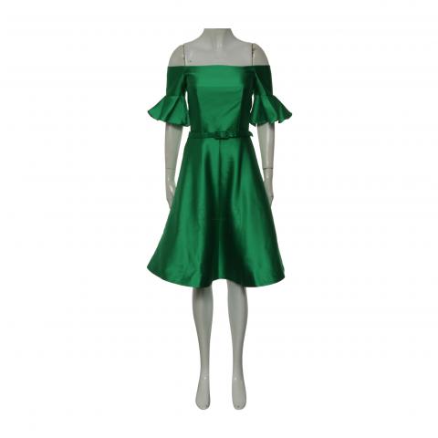 carven green dress Sell Sabrina with Belt Fashion