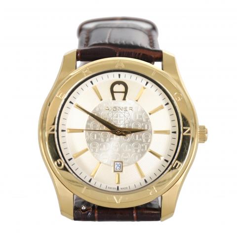 Sell Aigner Lazio II Men Champagne Dial Watch Brown HuntStreet