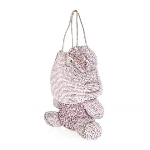 Hello Kitty X Anteprima Pink Silver Wire Shoulder Bag