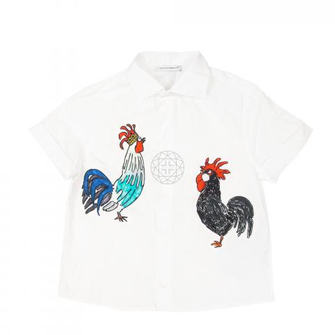 dolce gabbana rooster t shirt