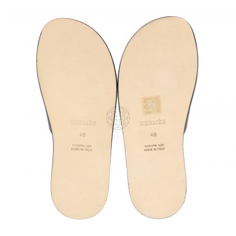 Shop HERMES 2022-23FW Izmir sandal by aamitene