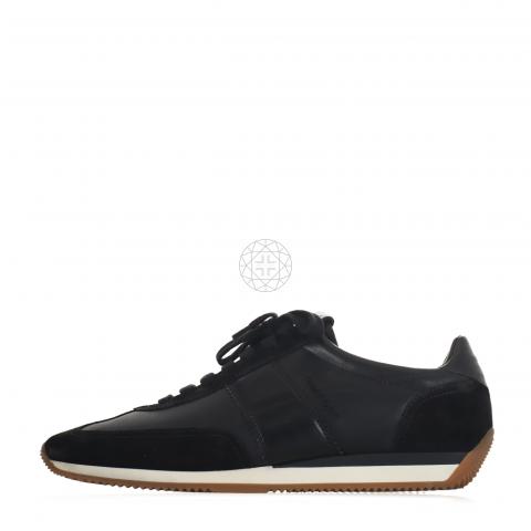 Sell Tom Ford Orford Suede Sneakers - Black 