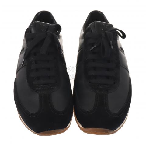 Sell Tom Ford Orford Suede Sneakers - Black 