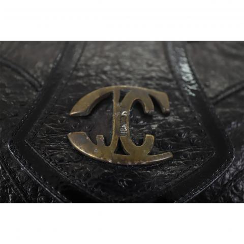 Sell Just Cavalli Vintage Wing Handle Shoulder Bag - Black