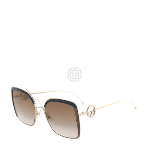 Sell Fendi FF 0294 Sunglasses Gold HuntStreet