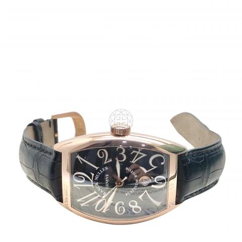 Sell Franck Muller Platinum Rotor Date 18K Rose Gold Watch Gold