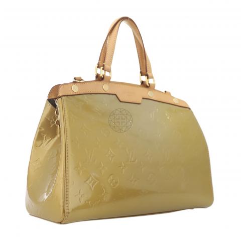 Sell Louis Vuitton Monogram Vernis Brea MM Bag Gold HuntStreet