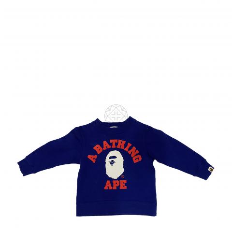 Sell BAPE Kids BATHING APE SWEATSHIRT Blue