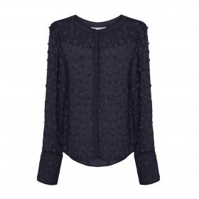 Round Neck Pearl Shirt