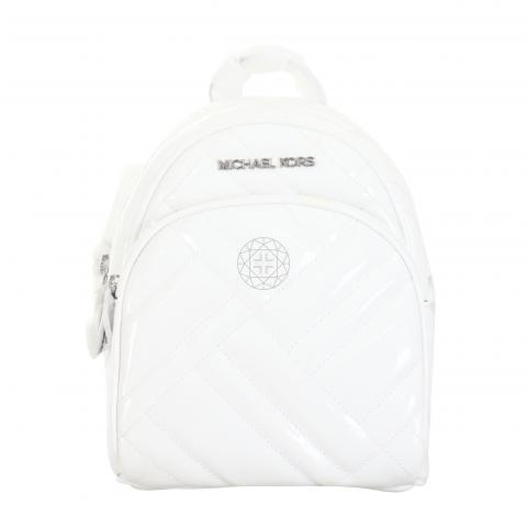 Sell Michael by Michael Kors Abbey Quilted XS Mini Backpack - White |  