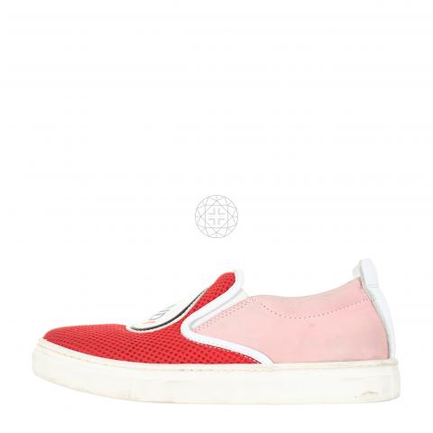 Fendi monster slip on sale ons