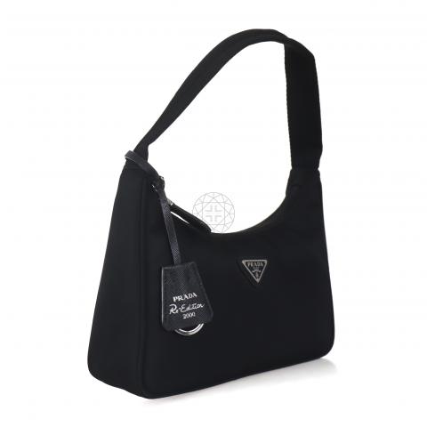 Shop PRADA RE NYLON 2023-24FW Unisex Street Style Logo Shoulder Bags  (1BH197, 1BH197-RDLN-F0002) by ThePeninsula