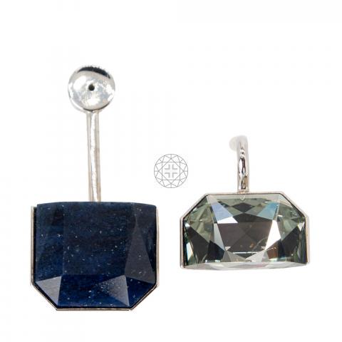 dior mismatched earrings