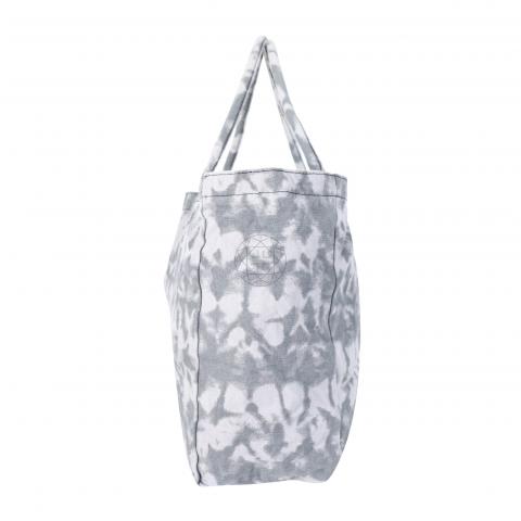 Sell Alo Yoga Logo Canvas Shopper Tote - Grey/Off-White