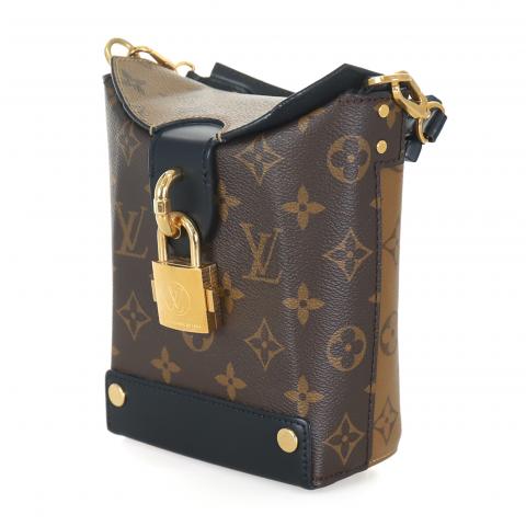 Bento box leather handbag Louis Vuitton Black in Leather - 20114012
