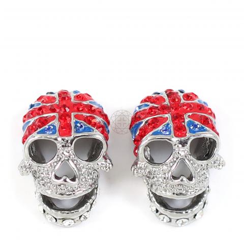 Butler and online wilson skull earrings