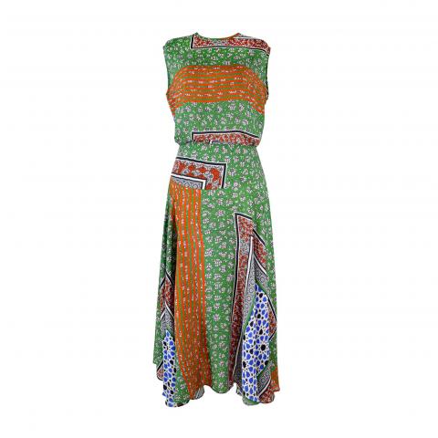 Sell Preen Line Sylia Dress - Green/Multicolor | HuntStreet.com