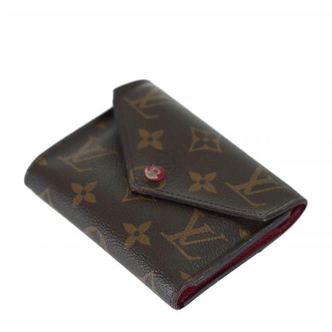 Victorine leather wallet Louis Vuitton Brown in Leather - 36550048