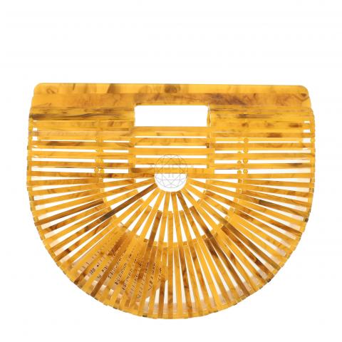 Sell Cult Gaia Small Acrylic Ark Bag Yellow