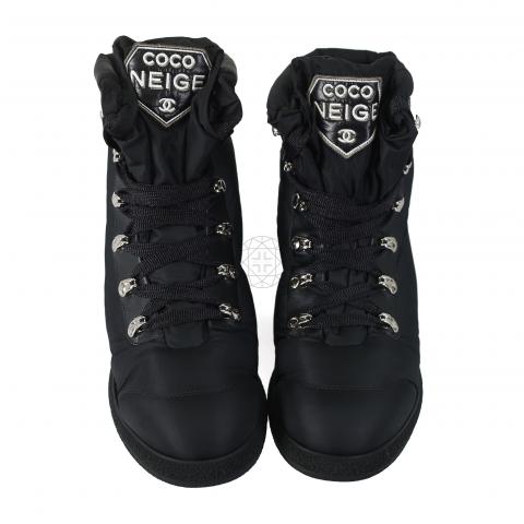 Sell Chanel Coco Neige Snow Boots - Black 