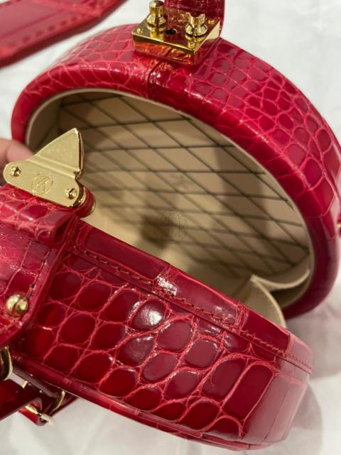Petite boîte chapeau crocodile mini bag Louis Vuitton Pink in Crocodile -  30423358