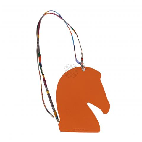 HERMES Samarcande Horse Head Bag Charm