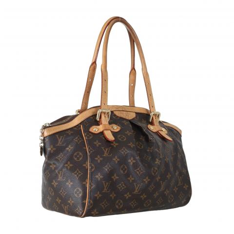 Tivoli leather handbag Louis Vuitton Brown in Leather - 37963112