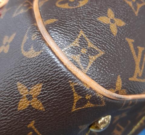 Tivoli leather handbag Louis Vuitton Brown in Leather - 37963112
