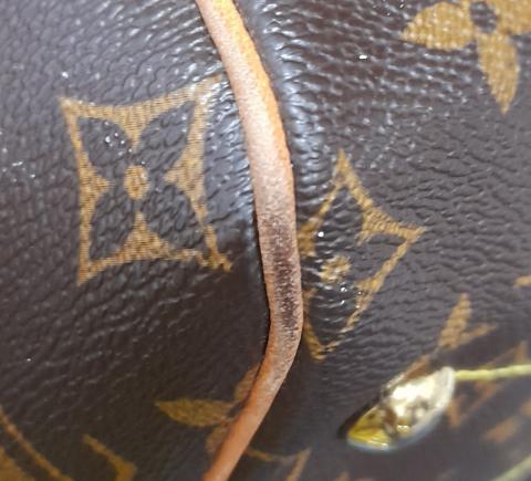 Louis Vuitton Brown Monogram Tivoli GM Leather Cloth ref.1014179