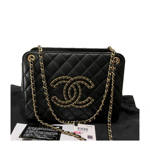 black chanel box bag purse