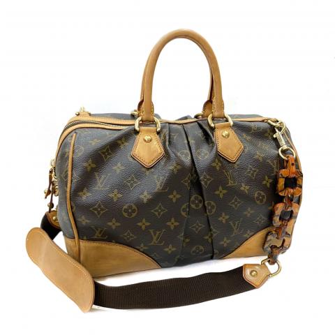 Louis Vuitton RARE Monogram Stephen Tortoise Link Shoulder Strap Bag