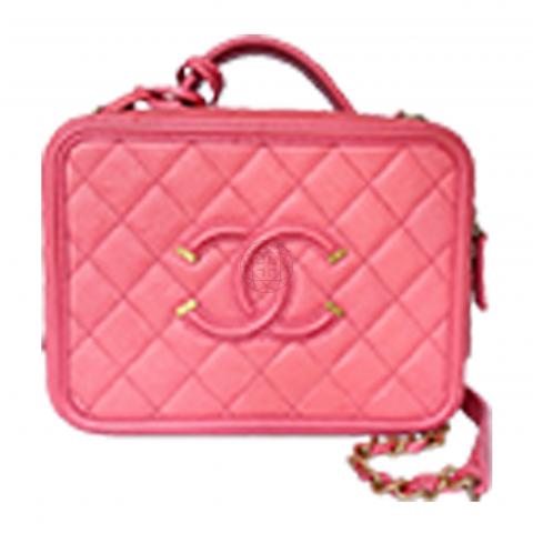 Sell Chanel Medium CC Filigree Vanity Bag - Pink