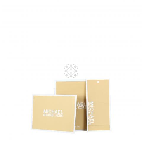 Michael Kors Monogram Kenly Backpack Brown Cloth ref.958648 - Joli