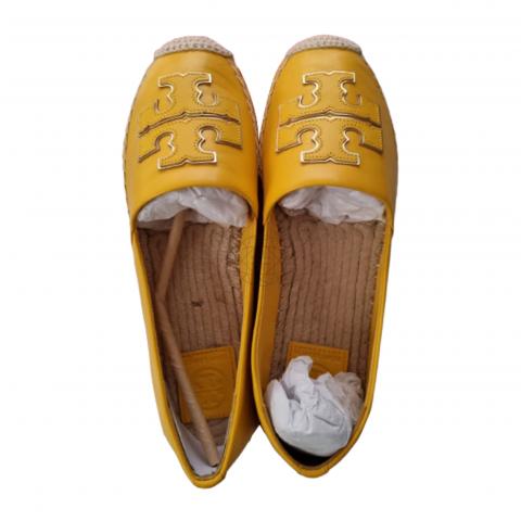 Tory burch best sale yellow espadrilles