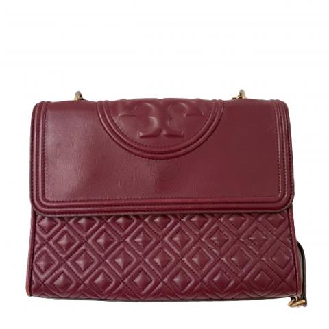 Sell Tory Burch Fleming Convertible Shoulder Bag - Red 