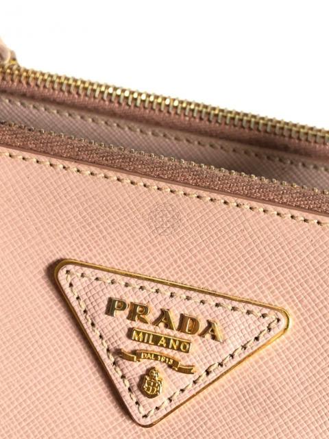 PRADA Saffiano Soft Chain Shoulder Bag Cammeo 1301833