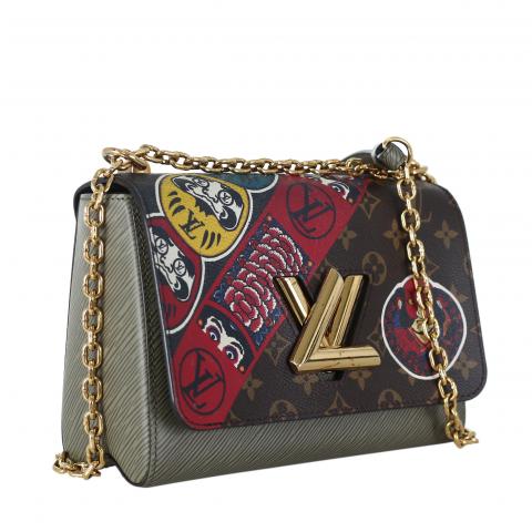 Kabuki leather handbag Louis Vuitton Multicolour in Leather - 20427069
