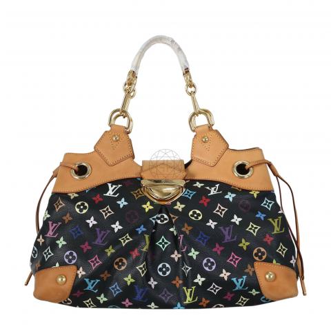 Louis Vuitton White Multicolor Monogram Canvas Ursula Bag