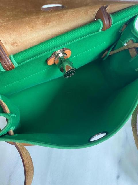 Sell Hermès Herbag 31 Zip Bag - Green