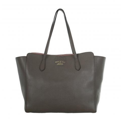 gucci swing mini leather tote