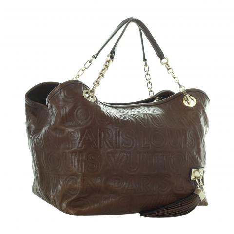 Louis Vuitton Limited Edition Paris Souple Whisper PM Shoulder Bag