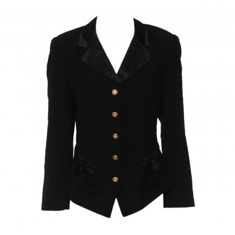 buttoned blazer