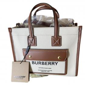 Burberry Heritage Large Canvas & Leather Tote - ShopStyle