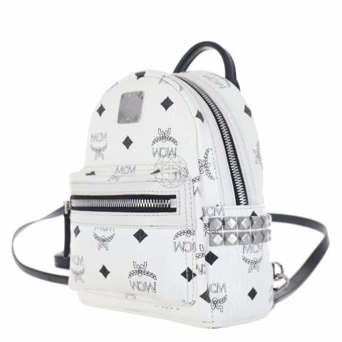 Sell MCM Stark Bebe Boo Backpack White