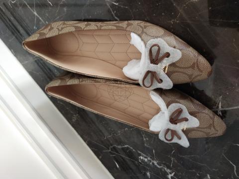 Sell Coach Annabel Flats - Brown | HuntStreet.com