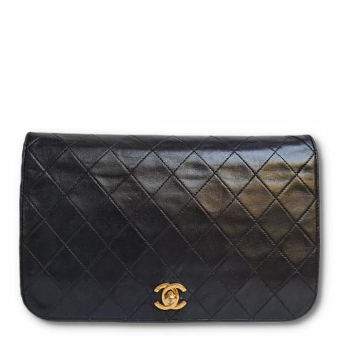 chanel quilted wallet